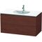 Duravit Waschtischunterbau L-CUBE 534x1020x550mm amerikanisch nussbaum