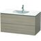 Duravit Waschtischunterbau L-CUBE 534x1020x550mm pine silver