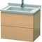 Duravit Waschtischunterbau L-CUBE 469x670x558mm eiche gebürstet