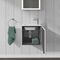 Duravit Waschtischunterbau L-CUBE 294x420x400mm Ans rechts weiß hochglanz