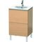 Duravit Waschtischunterbau L-CUBE 419x520x704mm eiche gebürstet