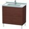 Duravit Waschtischunterbau L-CUBE 469x820x712mm amerikanisch nussbaum