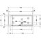 Duravit Badewanne SHOWER & BATH 1700x750mm Ecke rechts weiß Tür Klarglas