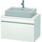 Duravit Konsolenunterschrank DURASTYLE 512x800x478mm weiß matt/weiß matt
