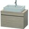 Duravit Konsolenunterschrank DURASTYLE 512x800x478mm pine silver
