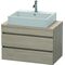 Duravit Konsolenunterschrank DURASTYLE 512x800x478mm pine silver