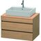 Duravit Konsolenunterschrank DURASTYLE 512x800x548mm eur. Eiche/europäische Ei