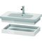 Duravit Ablageboard DURASTYLE 448x730x84mm taupe/basalt matt