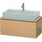 Duravit Konsolenunterschrank L-CUBE 400x920x477mm eiche gebürstet