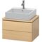 Duravit Konsolenunterschrank L-CUBE 400x620x477mm mediterrane eiche