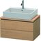 Duravit Konsolenunterschrank L-CUBE 400x720x477mm europäische eiche