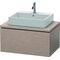 Duravit Konsolenunterschrank L-CUBE 400x820x547mm eiche kaschmir