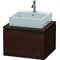 Duravit Konsolenunterschrank L-CUBE 400x620x547mm nussbaum gebürstet