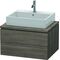 Duravit Konsolenunterschrank L-CUBE 400x720x547mm pine terra