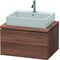 Duravit Konsolenunterschrank L-CUBE 400x720x547mm nussbaum natur
