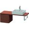 Duravit Konsolenunterschrank L-CUBE 400x420x477mm amerikanisch nussbaum