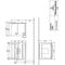 V&B Waschtischunterschrank AVENTO 580x514x452mm Crystal Grey