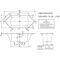 V&B Whirlpoolsystem SQUARO Slim Line Co E m Multip Trio Tech. Pos 2 we