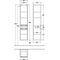 V&B Hochschrank SUBWAY 2.0 350x1650x370mm Ans re Black Matt Lacquer