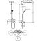 HG Showerpipe 260 1jet PULSIFY mit Brausethermostat chrom