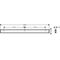 HG Wandleiste WallStoris 500mm mattweiß