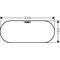 HG Deckel WallStoris für Ablagekorb, 250mm mattschwarz
