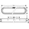 HG Handtuchhalter WallStoris 581mm mattweiß