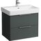 Laufen Waschtischunterbau BASE FÜR PRO S 530x665x440mm, 2 Schubladen verkehrsgra