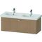 Duravit Waschtischunterbau XBASE 1 Ausz. 448x1150x458mm europäische eiche