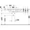 Duravit Möbelwaschtisch D-NEO 800x480mm Be li m ÜL m HLB o HL weiß