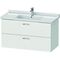 Duravit Waschtischunterbau XBASE 2 Schubkästen 560x1000x468mm weiß matt
