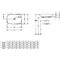 V&B Aufsatzwaschtisch LOOP & FRIENDS mit ÜL 560x380mm stone white C+