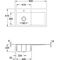 V&B Spüle SUBWAY STYLE 50 900x510mm Be li Exzent. chrit
