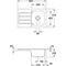 V&B Spüle ARCHITECTURA 45 800x510mm Exzent. stone