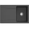 V&B Einbauspüle SILUET 45 FLAT 780x490mm Handbet. graphit