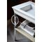 Duravit Möbelwaschtisch WHITE TULIP m ÜL m HLB o Hahnloch 750x490mm weiß WG