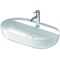 Duravit Aufsatzbecken LUV o ÜL m HLB 700x400mm 1 HL sa sdm WG