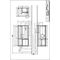 V&B Waschtischunterschrank FINION 1200x603x501mm Regal glos. wh glos. wh