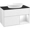 V&B Waschtischunterschrank FINION 1000x603x501mm Regal glos. wh glos. wh