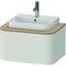 Duravit Konsolenunterschrank HAPPY D.2 P 354x650x480mm nordic weiß seidenmatt