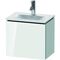 Duravit Waschtischunterbau L-CUBE 400x440x311mm Türansch re weiß hochglanz