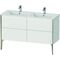 Duravit Waschtischunterbau XVIU 594x1280x480mm Prof. Champ ma weiß matt