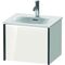 Duravit Waschtischunterbau XVIU 397x510x420mm Prof. sw ma weiß hochglanz