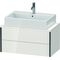 Duravit Konsolenunterschrank XVIU 400x800x478mm Prof. sw ma weiß hochglanz