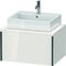 Duravit Konsolenunterschrank XVIU 400x700x548mm Prof. sw ma weiß hochglanz