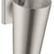 Zahnputzbecher AXOR STARCK ORGANIC Wandmontage stainless steel optic