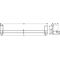 Handtuchhalter AXOR UNIVERSAL 600mm brushed nickel