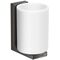 Zahnputzbecher AXOR UNIVERSAL polished black chrome