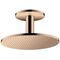 Kopfbrause 300 1jet AXOR Deckenmontage polished red gold