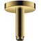 Deckenanschluss AXOR SHOWERSOLUTIONS 100mm polished gold optic